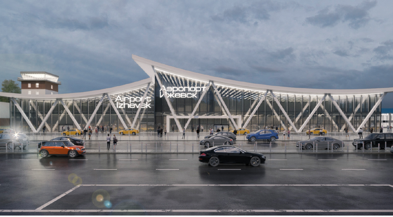 Новый аэровокзальный комплекс аэропорта Ижевск