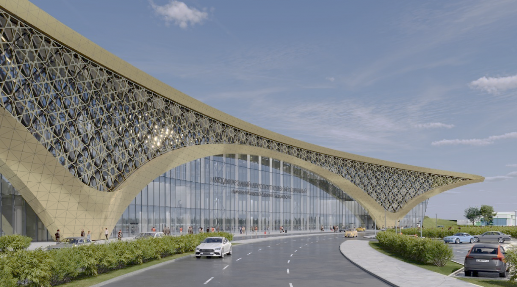Реконструкция и строительство аэропорта Грозный «Северный». Аэровокзальный комплекс