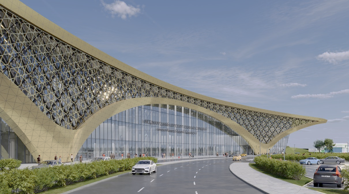 Реконструкция и строительство аэропорта Грозный «Северный». Аэровокзальный комплекс