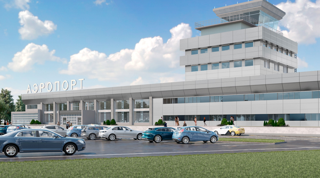 Аэровокзальный комплекс международного аэропорта Орск