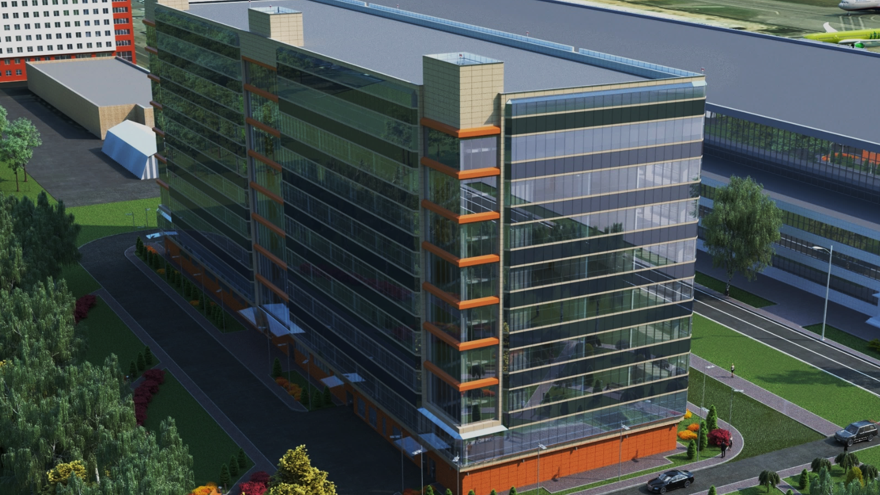 Центр обработки данных аэропорта Домодедово (штаб-квартира ДКМ)